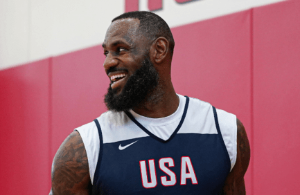Lebron James é uma das grandes estrelas do Dream Team