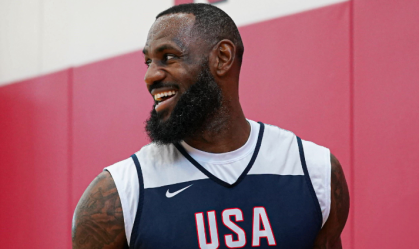 Lebron James é uma das grandes estrelas do Dream Team