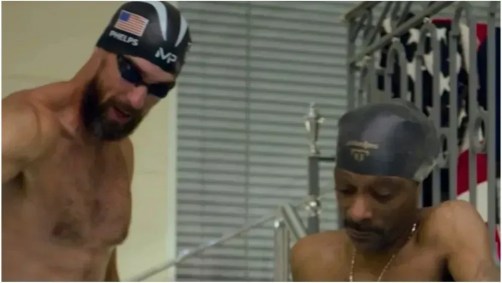 Michael Phelps e Snoop Dogg nadam juntos em Paris