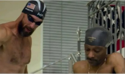 Michael Phelps e Snoop Dogg nadam juntos em Paris