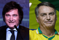 Milei tem jantar previsto com Bolsonaro no sábado; agenda ainda não está fechada