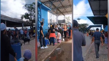 Fluxo imigratório na fronteira entre Brasil e Venezuela na cidade de Pacaraima (RR)