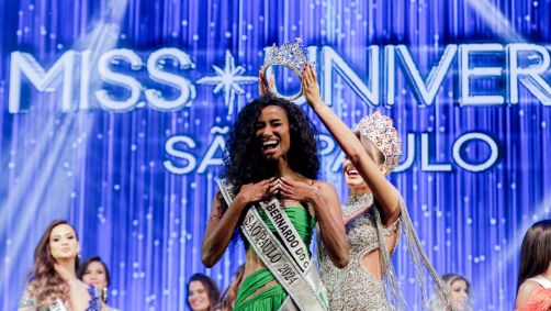 Milla Vieira foi coroada Miss Universo São Paulo na madrugada desta quinta-feira (25)
