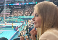 Pé quente? Nicole Kidman assiste a mais uma medalha do Time Brasil