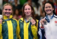 Paris 2024: australianas brilham na natação, e O’Calaghan leva ouro nos 200m livre