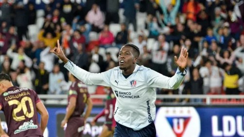 Novo reforço do Atlético-GO, Jan Hurtado estava na LDU, do Equador, clube pelo qual foi campeão da Sul-Americana
