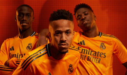 Real Madrid divulga novo segundo uniforme para temporada 2024/2025