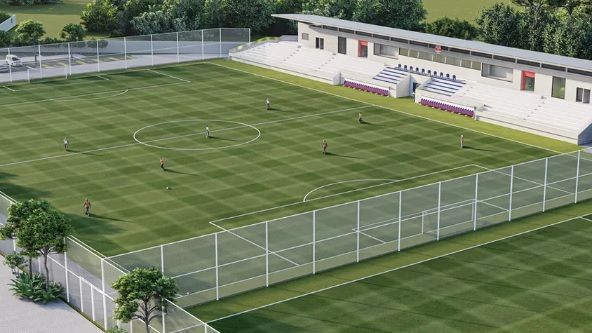 Red Bull e Palmeiras se enfrentam no CT do Massa Bruta, em Atibaia