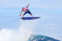 Na foto o atleta Gabriel Medina