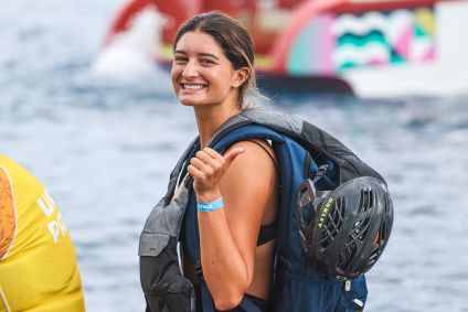 Na foto a atleta Luana Silva
