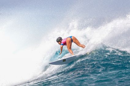 Na foto a atleta Tainá Hinckel