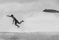 Na foto o atleta Gabriel Medina