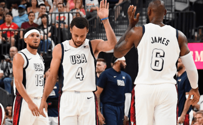 Seleção masculina de basquete se prepara para a Olimpíada de Paris