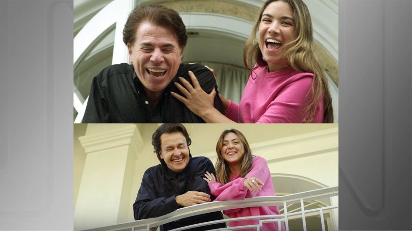 Rodrigo Faro e Polliana Aleixo recriam foto de Silvio Santos e Patrícia Abravanel / Foto: Instagram/Imagem Filmes