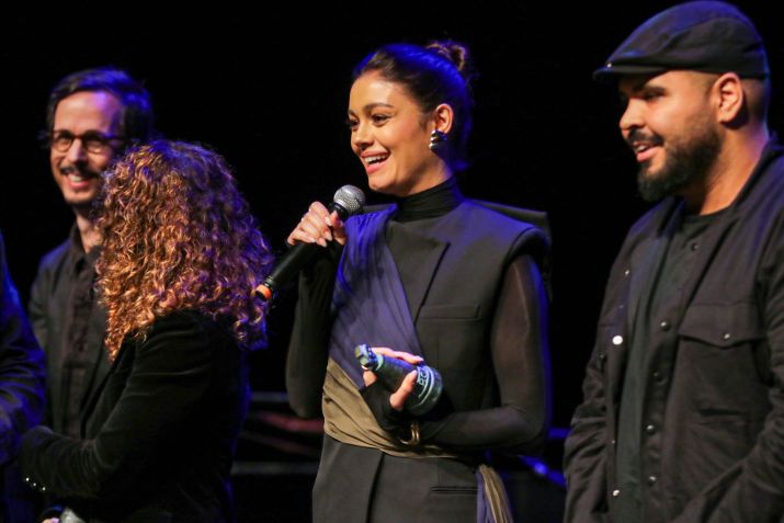 Sophie Charlotte celebra prêmio A.P.C.A, em São Paulo / Van Campos/Agnews