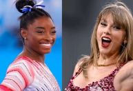 Taylor Swift se impressiona e reage à apresentação de Simone Biles