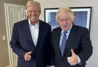 Trump se reuniu com Boris Johnson na Convenção Republicana