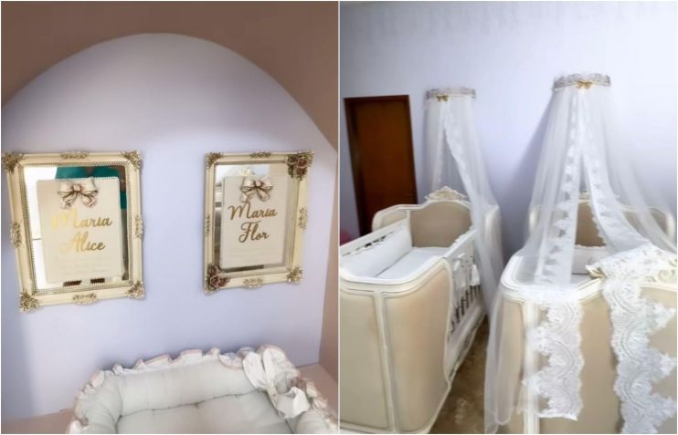 Virginia mostra detalhes do quarto das filhas na fazenda de Leonardo / Instagram/Virginia Fonseca