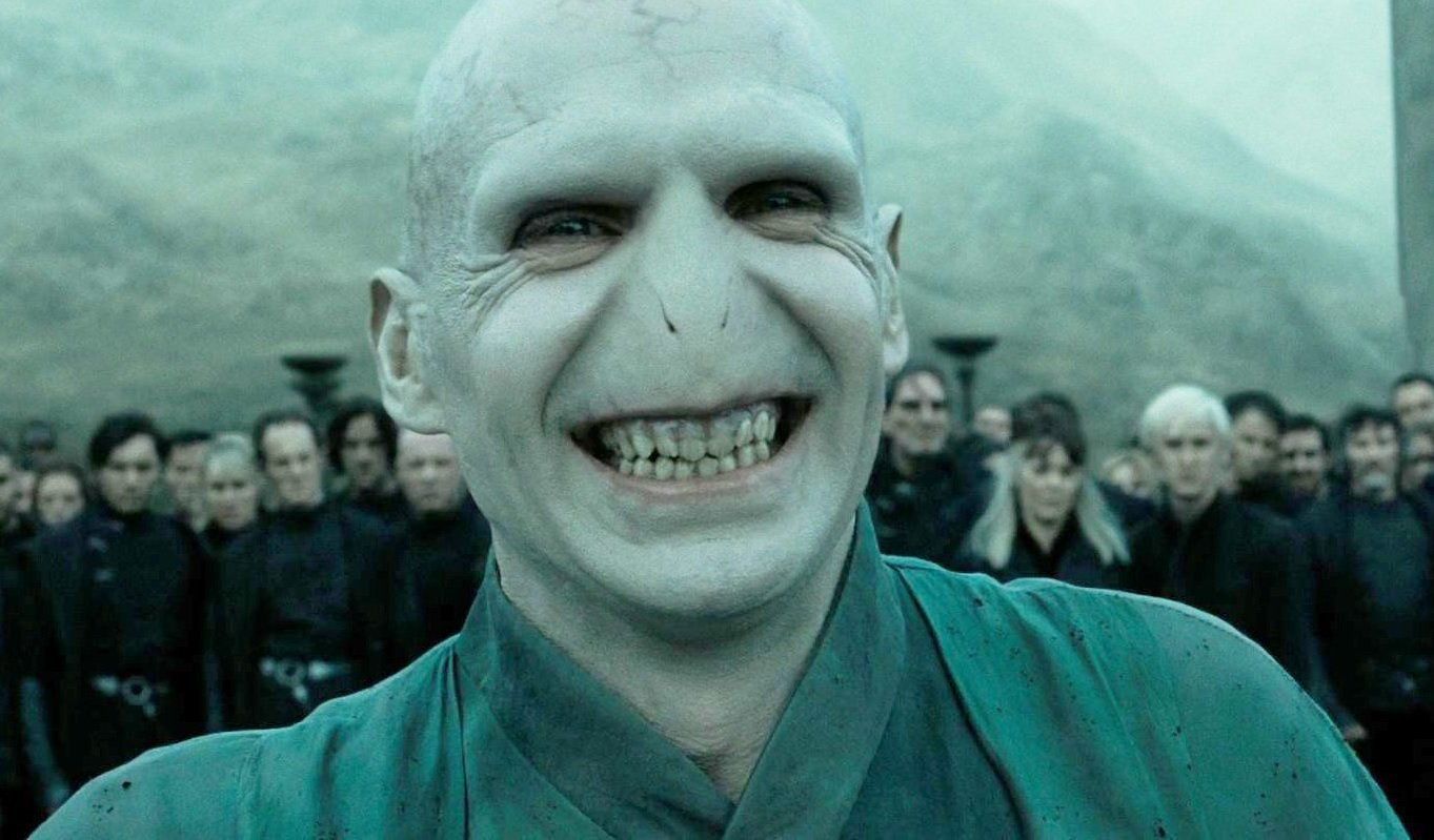 Voldemort, em "As Relíquias da Morte" / Divulgação/ Warner Bros. Company