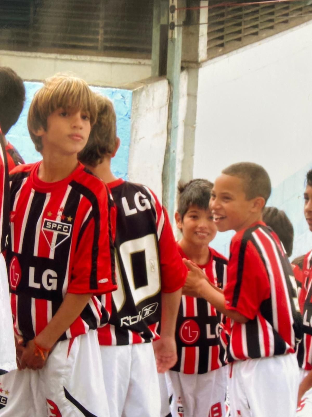 Victor Hensel chegou ao São Paulo com 11 anos de idade / Reprodução/Instagram