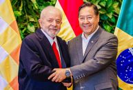 Lula se reúne com presidente da Bolívia em La Paz