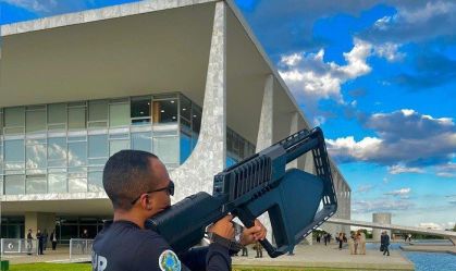 GSI utiliza arma para abater equipamentos aéreos