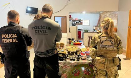 Operação para prender traficante mais procurado do Sul Fluminense contou com a Polícia Federal e a Polícia Civil
