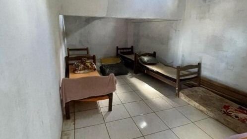 Cela de Castigo: local onde os internos da clínica clandestina ficavam confinados