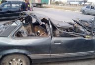MG: árvore de grande porte cai sobre carro na BR 040 e deixa idoso gravemente ferido