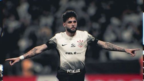 Yuri Alberto fez um dos gols do Corinthians no empate em 2 a 2 contra o Grêmio