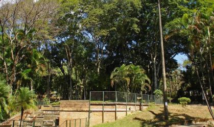 Parque onde ocorreu o crime, em Belo Horizonte