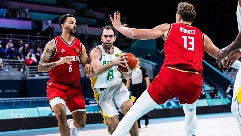 Brasil perdeu para a Alemanha no segundo jogo do Grupo B em Paris 2024