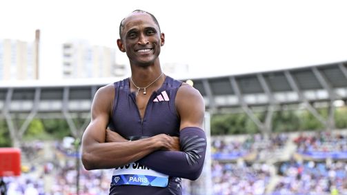 Alison dos Santos compete na etapa de Monaco da Diamond League nesta sexta-feira (12)