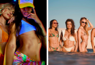 Angels da Victoria's Secret curtem férias no Brasil: 