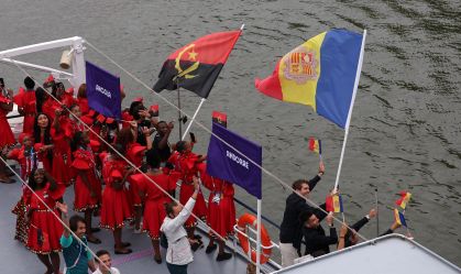 Delegações de Angola e Andorra