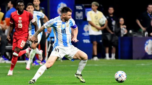 Lance de Argentina 2 x 0 Canadá pela Copa América 2024