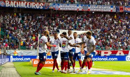 Bahia venceu todos os jogos em casa