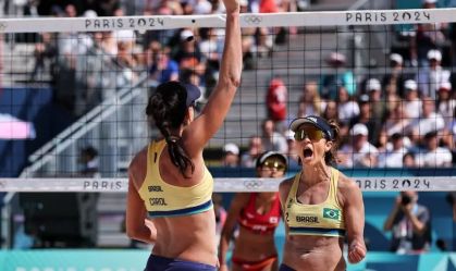 Paris 2024: vitória feminina em vôlei de praia gera memes na internet; veja