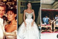 Victoria e David Beckham relembram bastidores de casamento; veja fotos