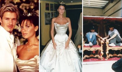 David e Victoria celebram 25 anos de casamento