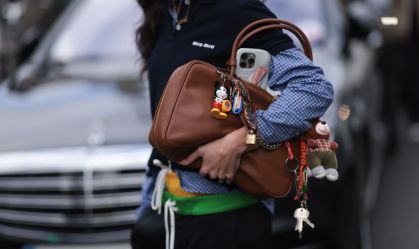 Street Style - Paris Fashion Week - Womenswear Fall/Winter 2024/2025 - Day Nine