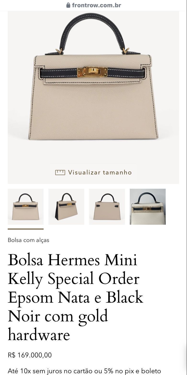 Modelo similar ao de Virginia está disponível por R$ 169 mil em site / Reprodução