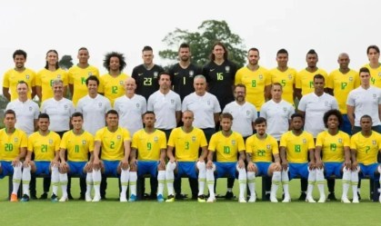 Seleção Brasileira que defendeu o Brasil na Copa do Mundo de 2018