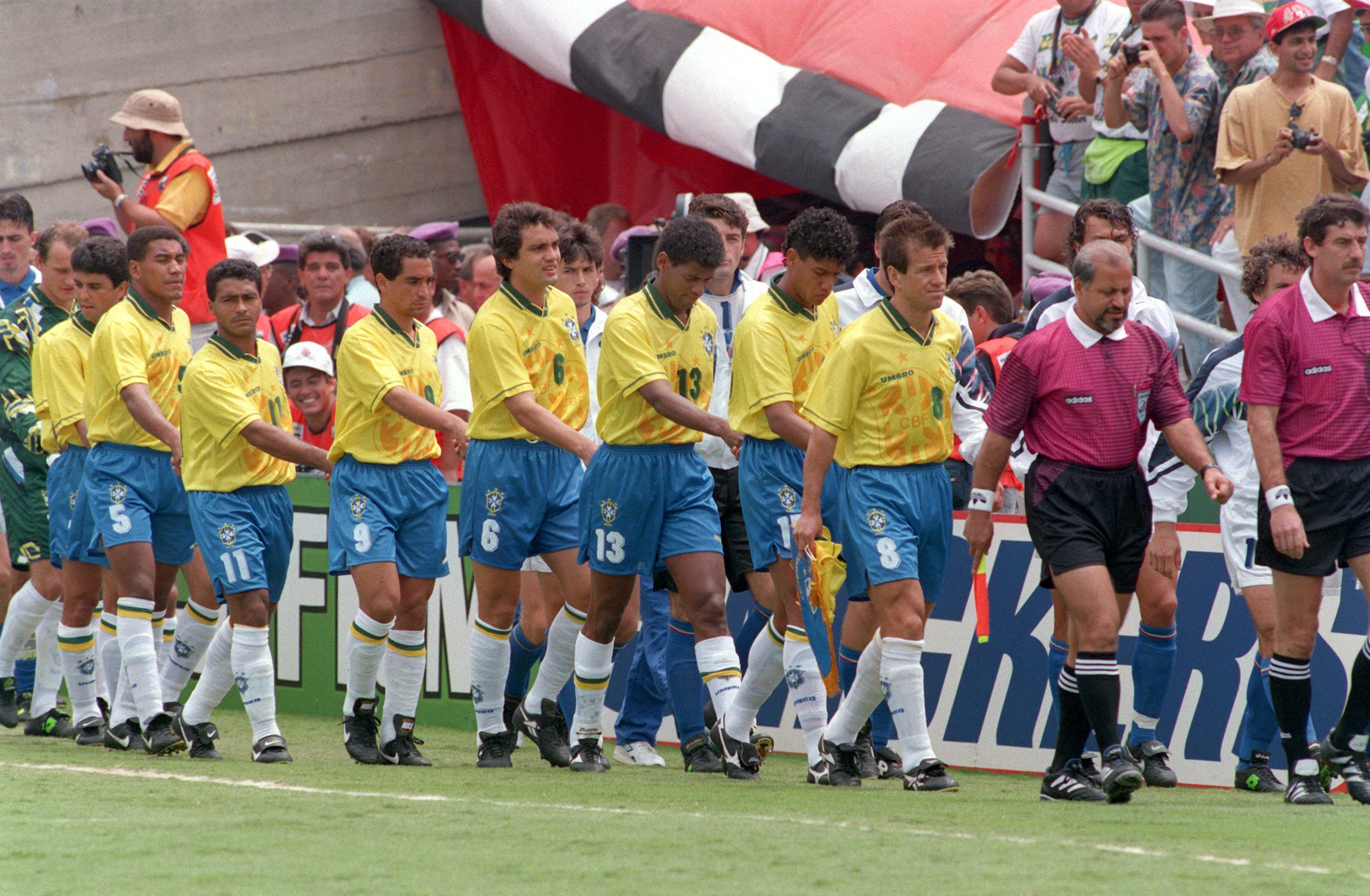 Brasil e Itália na final da Copa de 94
