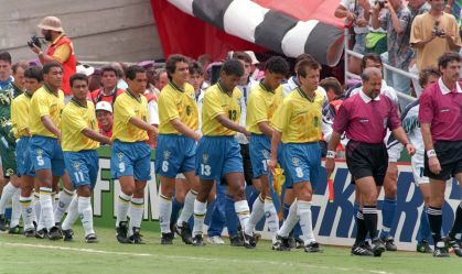 Brasil e Itália na final da Copa de 94