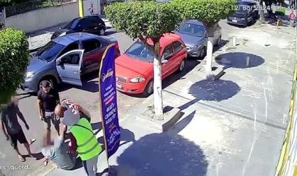 Pai e filho são presos por agredirem homem após discussão de trânsito no Rio