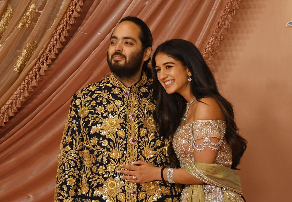 Anant Ambani e Radhika Merchant e casam nesta sexta-feira (12)