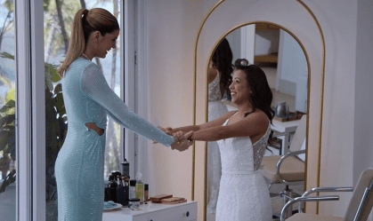 Camila Queiroz apresenta o reality Casamento às Cegas Brasil