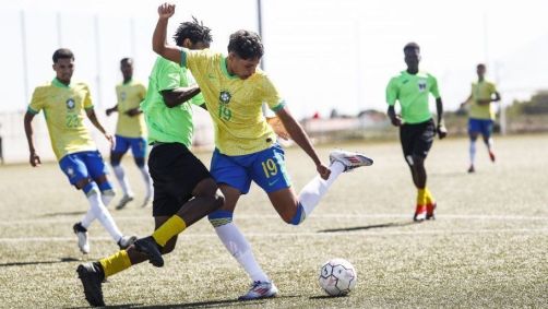 Brasil bateu São Tomé e Príncipe por 16 a 1