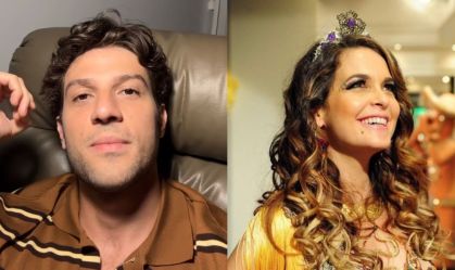 Chay Suede brincou com a origem do próprio nome na última segunda (8)
